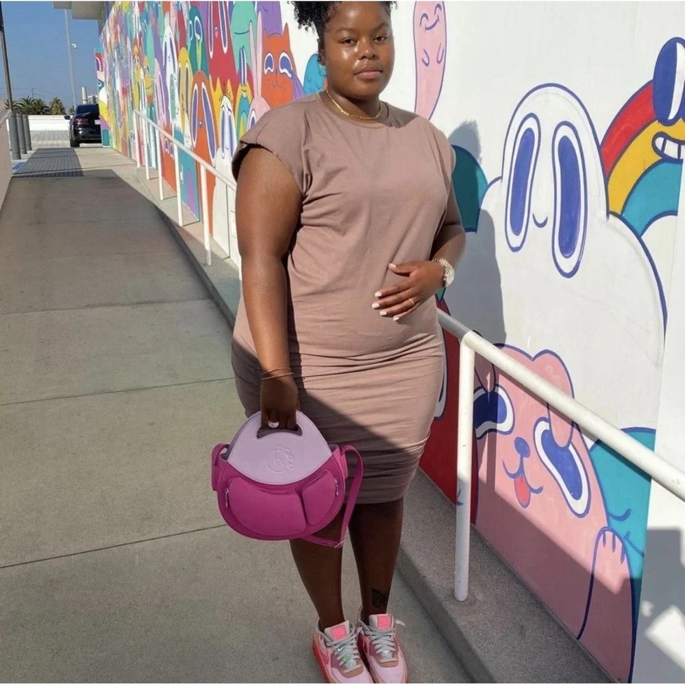 Homage Year Passion Ova Manifestation Bag Crossbody Shoulder Tote Pink